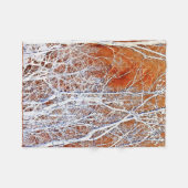 Skeletwoud II Fleece Deken (Voorkant (Horizontaal))