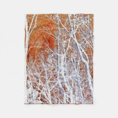 Skeletwoud II Fleece Deken (Voorkant)