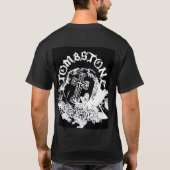 skeletzwart t-shirt (Achterkant)