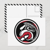 skelewalvis briefkaart (Voorkant / Achterkant)