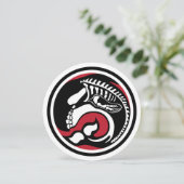 skelewalvis kaart (Staand voorkant)