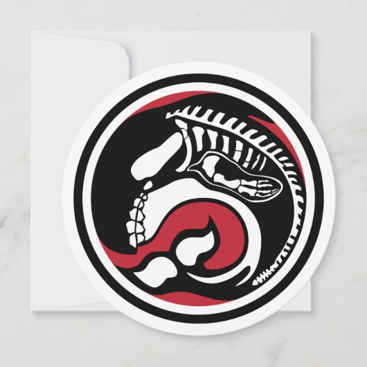 skelewalvis kaart (Voorkant)