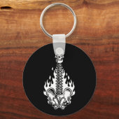 Skelgitaar Sleutelhanger (Voorkant)