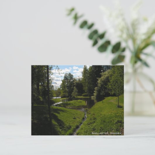 Skelleftea, Zweden Briefkaart (Staand voorkant)