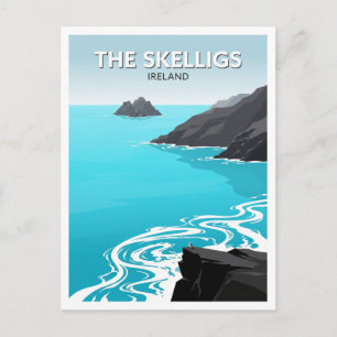 Skellig Michael Atlantische Zee Stacks Portmagee C Briefkaart