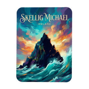 Skellig Michael Ierland Magneet