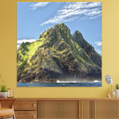 Skellig Michael Ireland Canvas Afdruk (Insitu (Woonkamer))