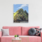 Skellig Michael Ireland Canvas Print (Insitu (Woonkamer))