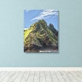Skellig Michael Ireland Canvas Print (Insitu (Houten vloer))