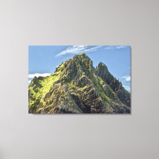 Skellig Michael Ireland Canvas Print (Voorkant)