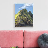 Skellig Michael Ireland Canvas Print (Insitu (Woonkamer))