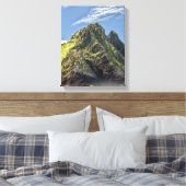 Skellig Michael Ireland Canvas Print (Insitu (Slaapkamer))