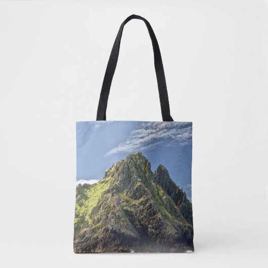 Skellig Michael Ireland T-Shirt Tote Bag (Voorkant)