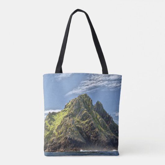 Skellig Michael Ireland T-Shirt Tote Bag (Achterkant)