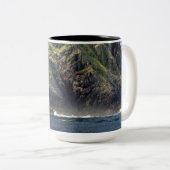 Skellig Michael Ireland Tweekleurige Koffiemok (Voorkant rechts)