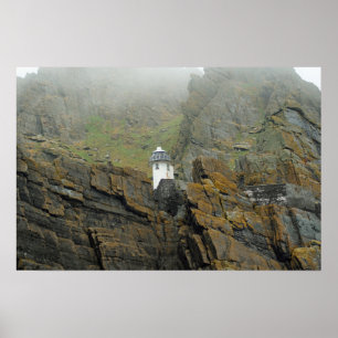 Skellig Michael Lighthouse, Ierland Poster