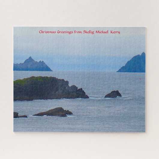 Skellig Michael  Skellig-eilanden Kerry. Legpuzzel (Horizontaal)