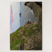 Skellig Michael  Skellig-eilanden Kerry. Legpuzzel (Verticaal)