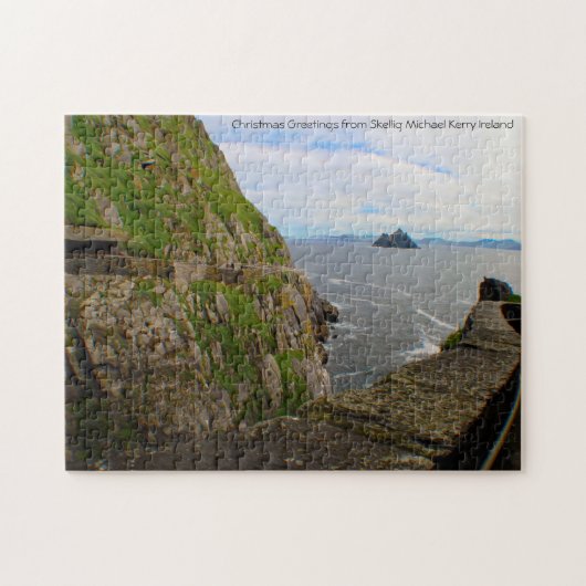 Skellig Michael  Skellig-eilanden Kerry. Legpuzzel (Horizontaal)