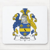 Skelton Family Crest Muismat (Voorkant)