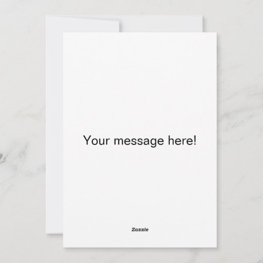 Skelton Lovers tot de dood ons scheidt Feestdagenkaart (Achterkant)