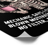 Skelton Sorry I Can't Make It To Work Tomorrow Mec Poster (Hoek)