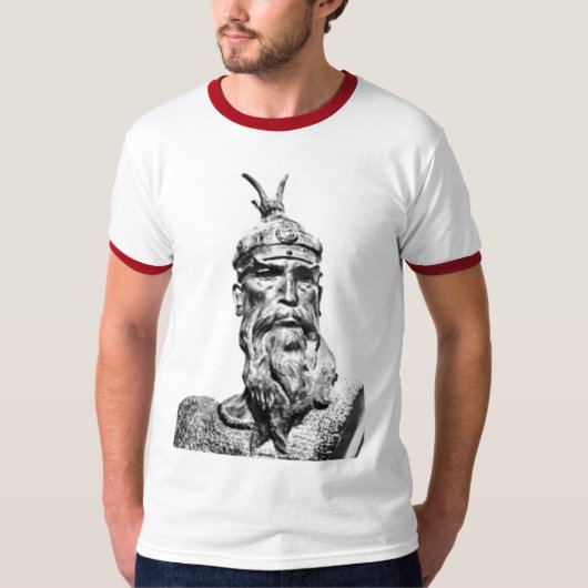 Skenderbeu Skenderbeg T-Shirt Albanian Warrior (Voorkant)