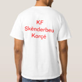 Skenderbeu T-shirt (Achterkant)