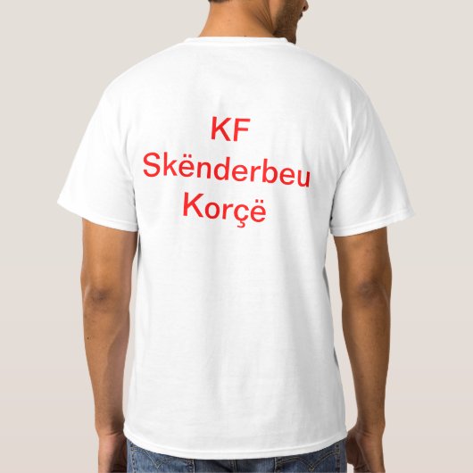 Skenderbeu T-shirt (Achterkant)