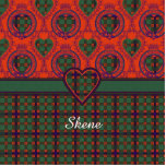 Skene clan Pset Scottish tartan Fotobeeldje Sleutelhanger<br><div class="desc">Een prachtig ontwerp gebaseerd op de echte Schotse tartan</div>