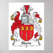 Skene Family Crest Poster (Voorkant)