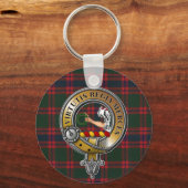 Skene Tartan & Badge Sleutelhanger (Voorkant)