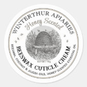  Skep Bijenwas Cuticle Cream Label (Voorkant)