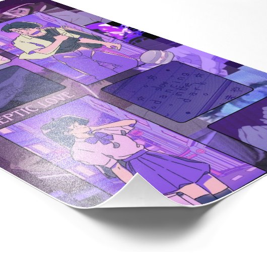 skeptic love anime poster (Hoek)