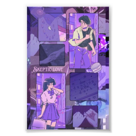 skeptic love anime poster (Voorkant)