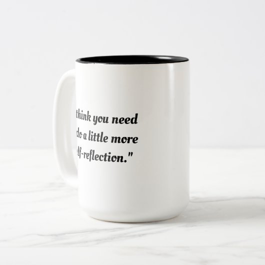 Skeptical Corbin 15 oz. Mok (Voorkant links)