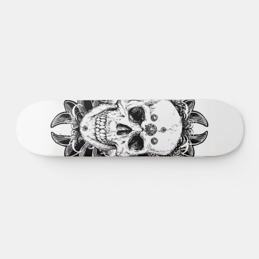 Skeptical Death Metal Skateboard Design (Horizontaal)