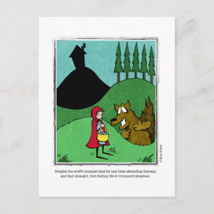 SKEPTISCHE cartoon door Ellen Elliott Briefkaart