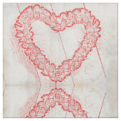 Sketch Art Heart Wreath Stof (Close Up)