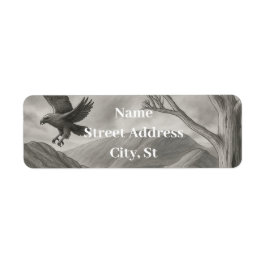 Sketch Art Return Address Labels – Nature Theme