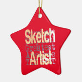Sketch Artist Extraordinaire Keramisch Ornament (Links)