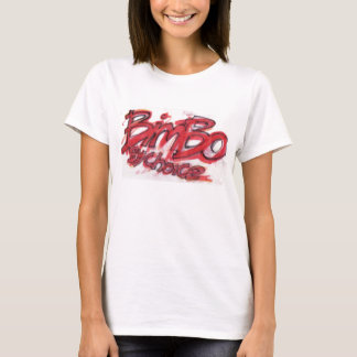 sketch attack bimbo t-shirt