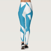 SKETCH BLUE LEGGINGS (Achterkant)