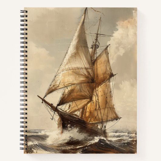 sketch Boat Notitieboek (Voorkant)