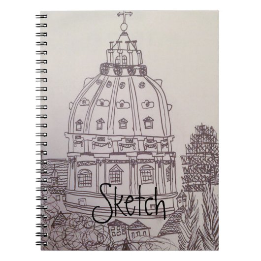 Sketch Book van Saint Peter Notitieboek (Voorkant)
