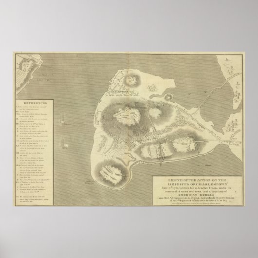 Sketch Charlestown Poster (Voorkant)