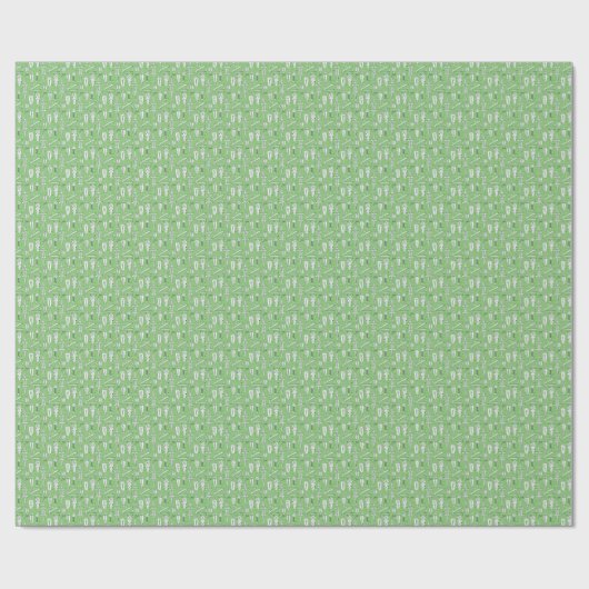Sketch Crocodile Pattern Cadeaupapier (Vlak)