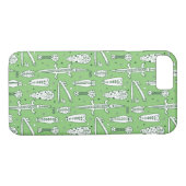 Sketch Crocodile Pattern Case-Mate iPhone Case (Achterkant (Horizontaal))