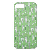 Sketch Crocodile Pattern Case-Mate iPhone Case (Achterkant)