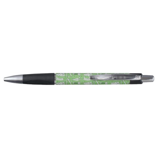 Sketch Crocodile Pattern | Monogram Pen (Achterkant)